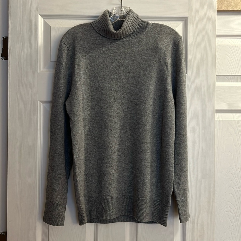 Nordstrom Gray Cashmere Sweater XS